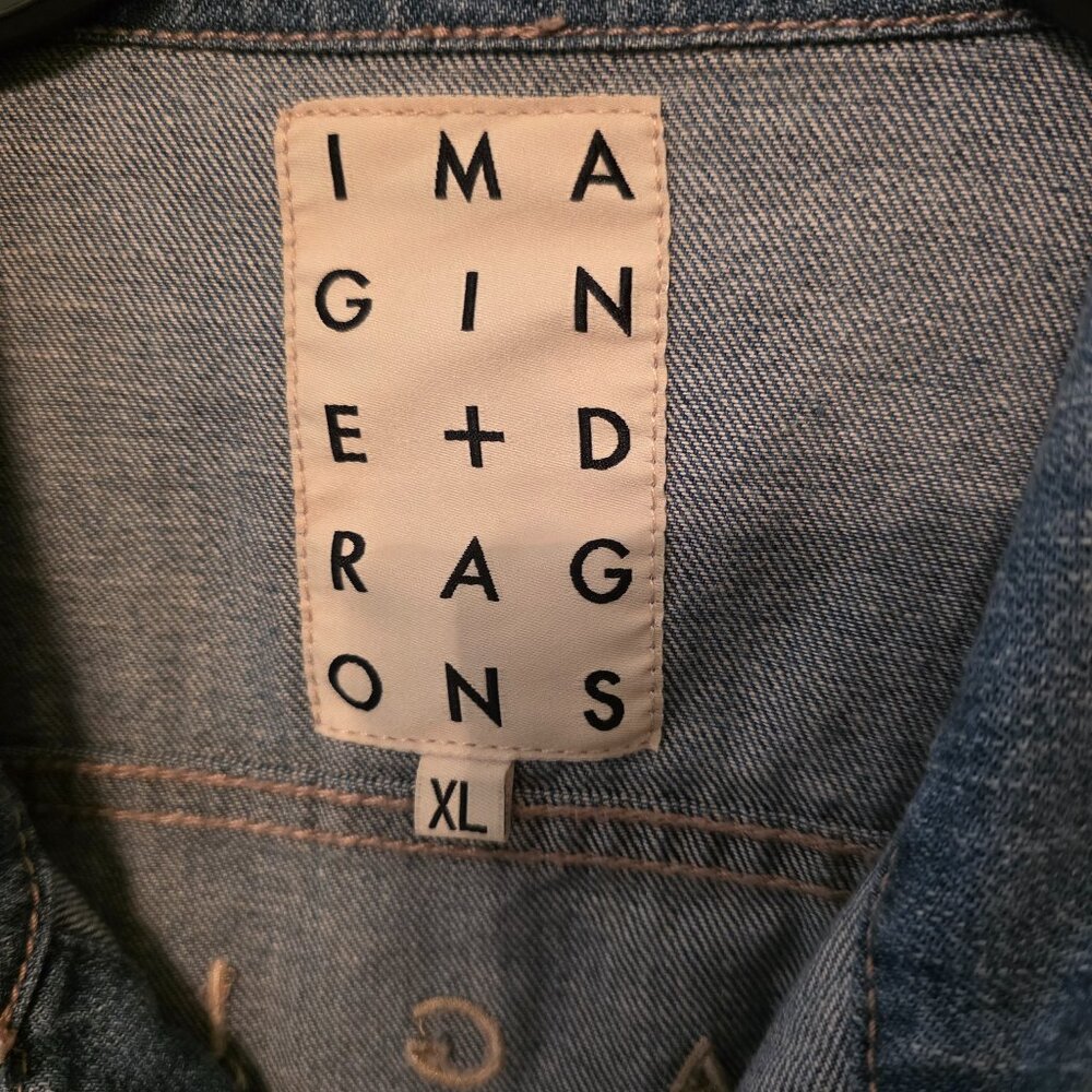 Imagine Dragons Men's Trucker Denim Jacket - Picture 3 of 8